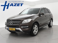 Mercedes-Benz M-klasse - 350 V6 BLUETEC 258 PK EURO 6 GRIJS KENTEKEN + TREKHAAK 3500 KG | LEDER | STOELVERW. | CAME