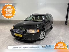 Volvo V70 - 2.5T Momentum Youngtimer Leder CruiseControl Stoelverwarming 209pk