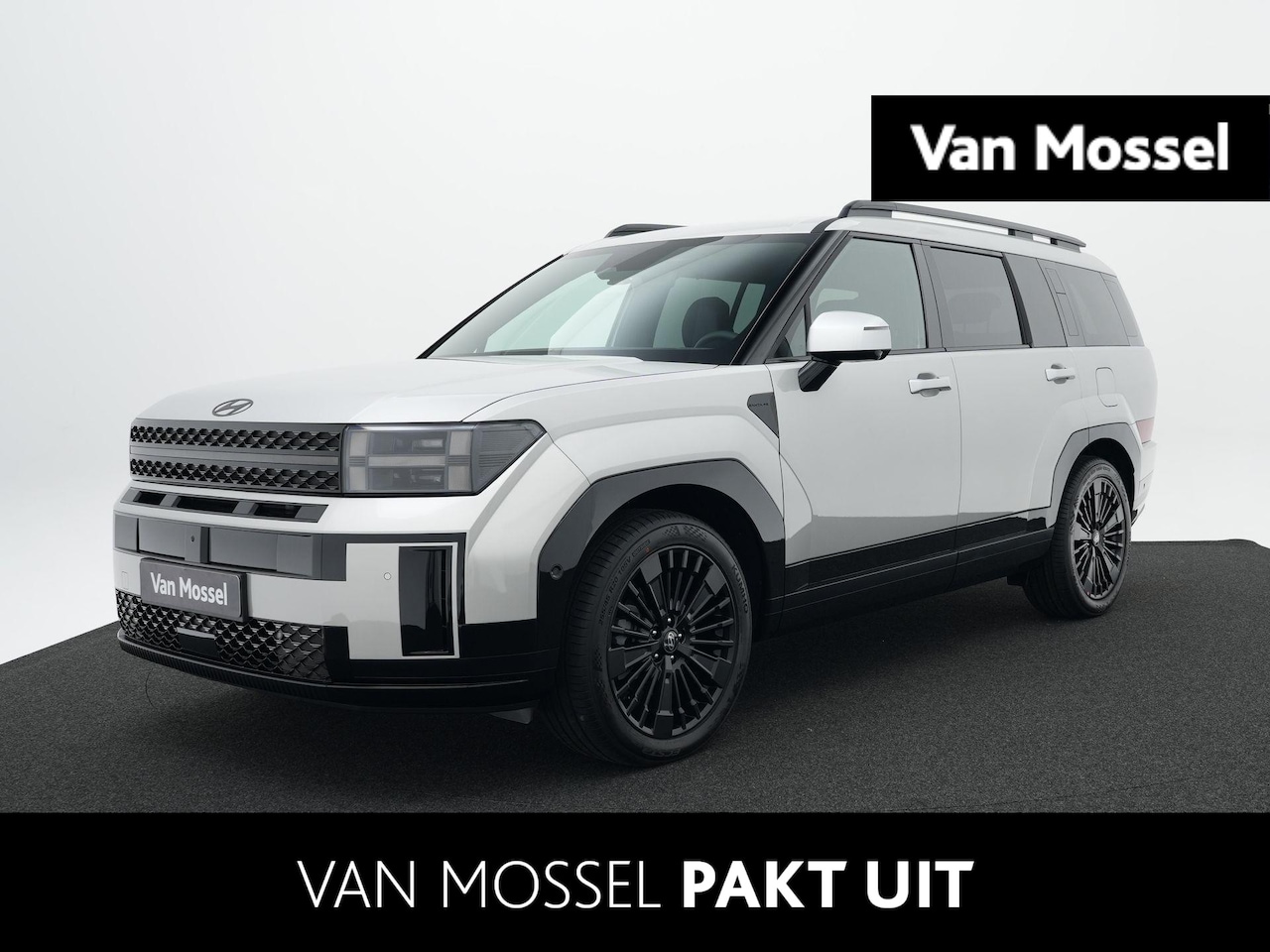 Hyundai Santa Fe - 1.6 T-GDI PHEV Black Line 4WD 7p. | Stoelverwarming | Stoelverkoeling | 360 Camera | Adapt - AutoWereld.nl