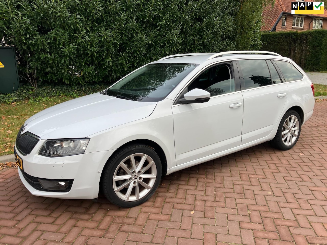 Skoda Octavia Combi - 1.2 TSI dsg Greentech Elegance Businessline hele mooie auto - AutoWereld.nl