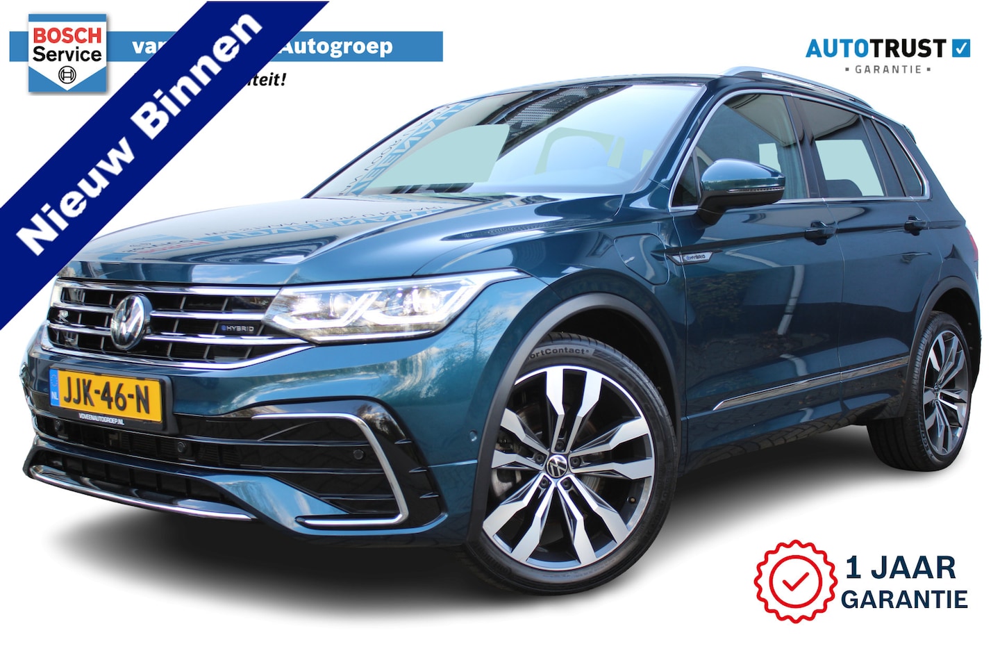 Volkswagen Tiguan - 1.4 TSI eHybrid R-Line Business+ | Incl. 12 maanden Garantie | Panorama dak | Memory stand - AutoWereld.nl
