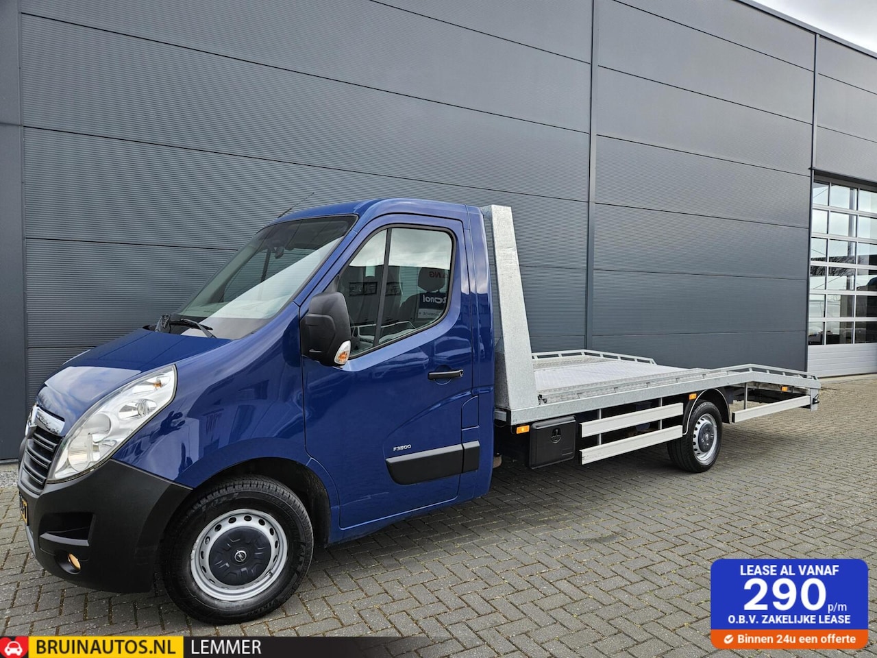 Opel Movano - 2.3 CDTI L4 clima navi Oprijwagen 163 PK - AutoWereld.nl
