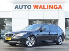 BMW 5-serie Touring - 535d Panoramadak Leer Stoel en Stuurverwarming Xenon verlichting