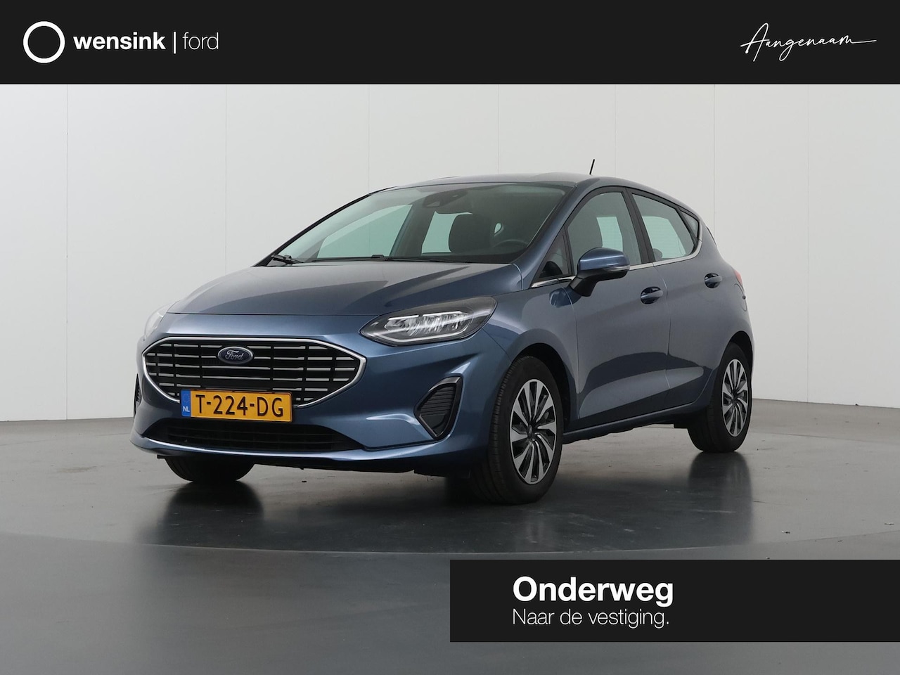 Ford Fiesta - 1.0 EcoBoost Hybrid Titanium | Climate Control | Cruise Control | Parkeersensoren | Apple - AutoWereld.nl