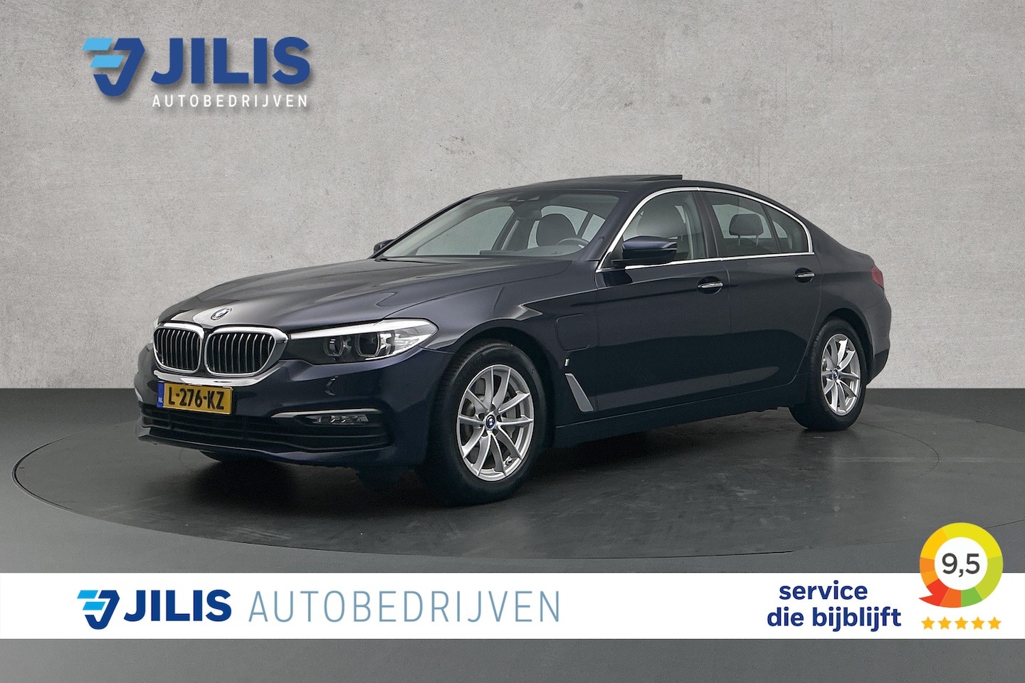 BMW 5-serie - 530e iPerformance High Executive | Camera | Schuif- kanteldak | Lederen bekleding | Stoelv - AutoWereld.nl