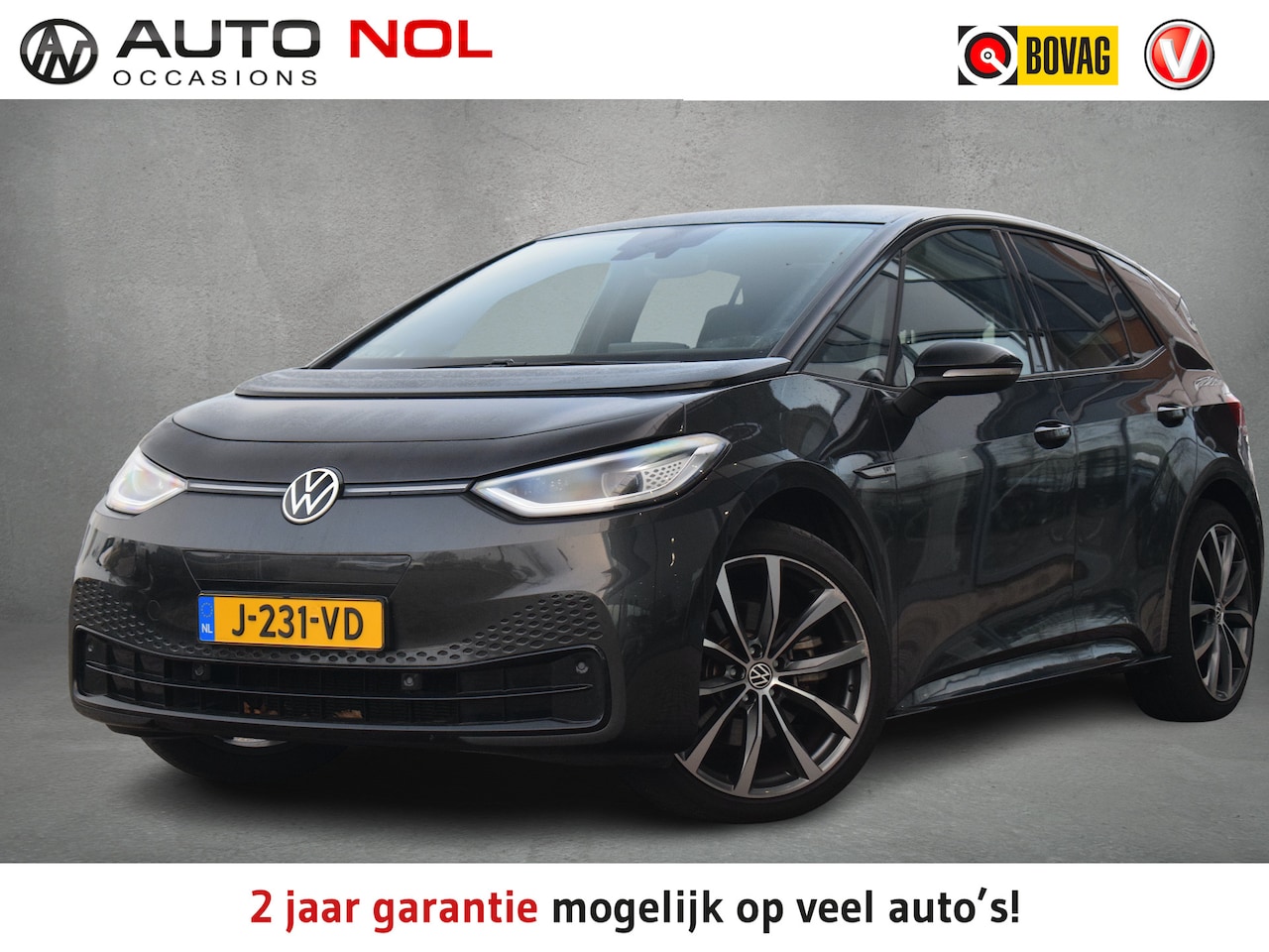 Volkswagen ID.3 - First Max 58 kWh | Pano | Stuur- en Stoelverw. | Massage | HUD - AutoWereld.nl