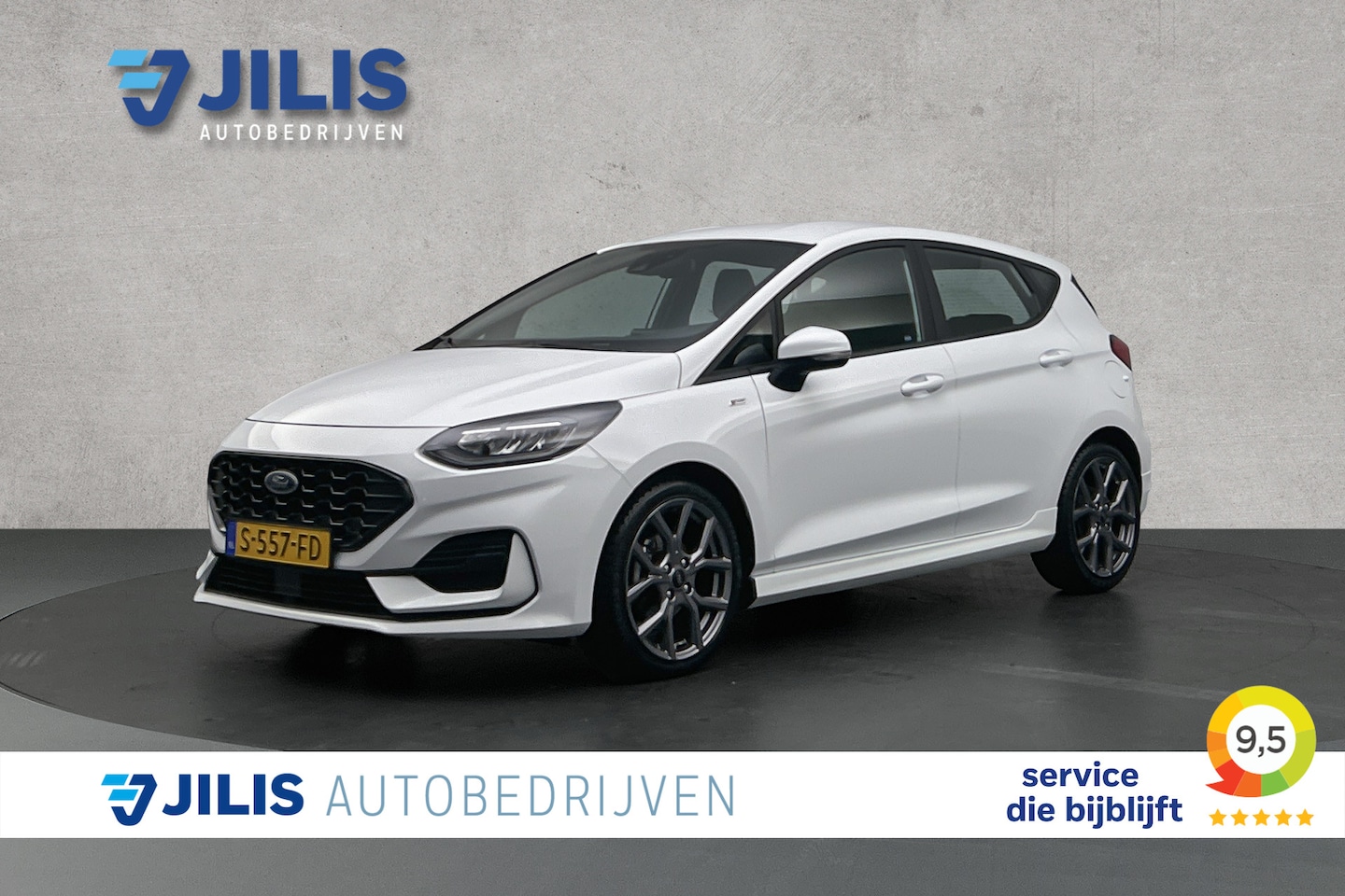 Ford Fiesta - 1.0 EcoBoost Hybrid ST-Line | Parkeersensoren | Cruise control | Apple Carplay | Airco - AutoWereld.nl