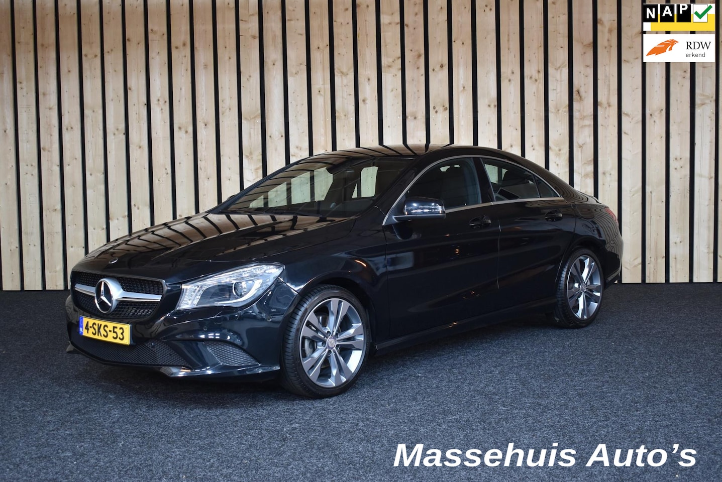 Mercedes-Benz CLA-Klasse - 200 Edition 1 133dkm Leer Trekhaak Navi Cruise Clima LED Nwe APK - AutoWereld.nl