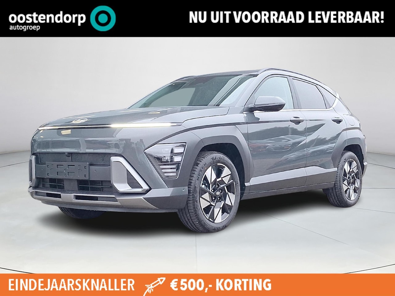 Hyundai Kona - 1.6 GDI HEV Premium | Apple Carplay / Android Auto | Stoel Geheugen | Stoel / Stuur Verwar - AutoWereld.nl