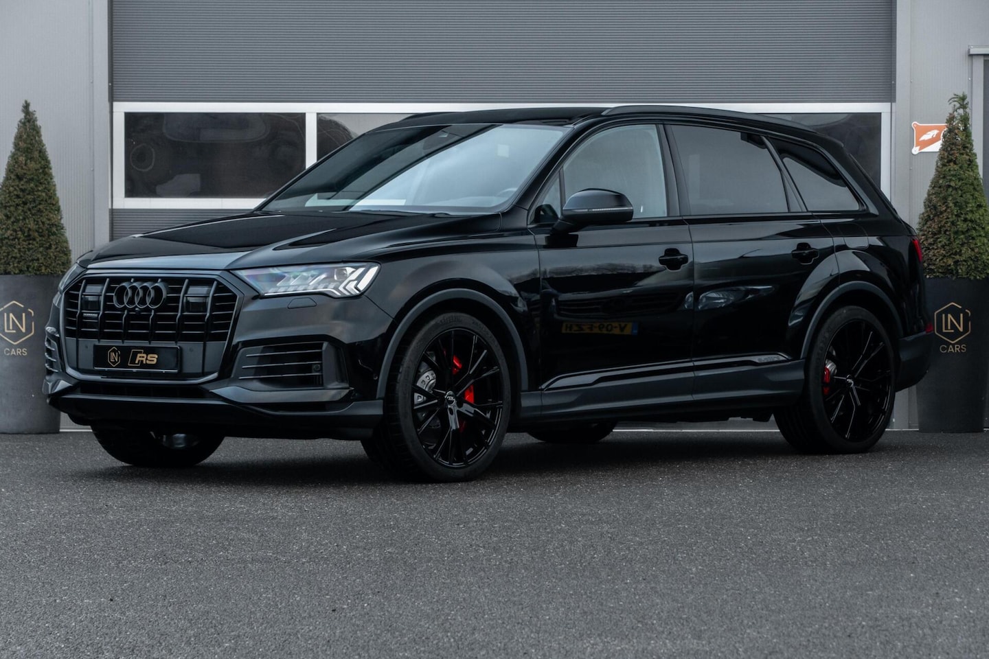 Audi Q7 - 55 TFSI e quattro Pro S Line|Trekhaak|HUD|DAB|Sfeer - AutoWereld.nl