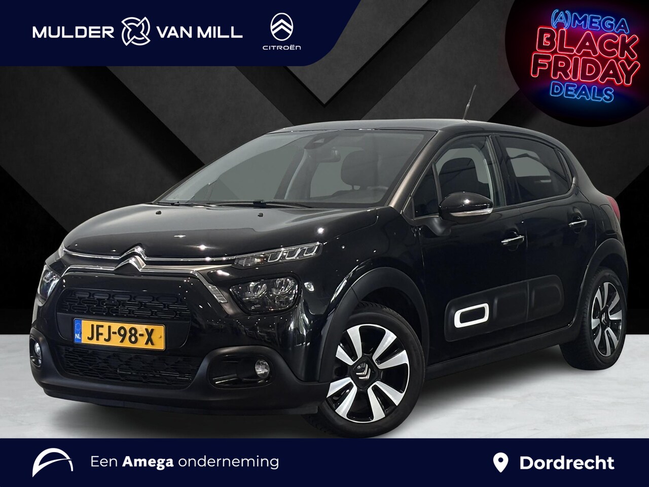 Citroën C3 - Max 1.2 Turbo 110pk EAT6 | KEYLESS ENTRY | CAMERA | NAVI | LM-VELGEN | DAB+ | CLIMA | ALL- - AutoWereld.nl