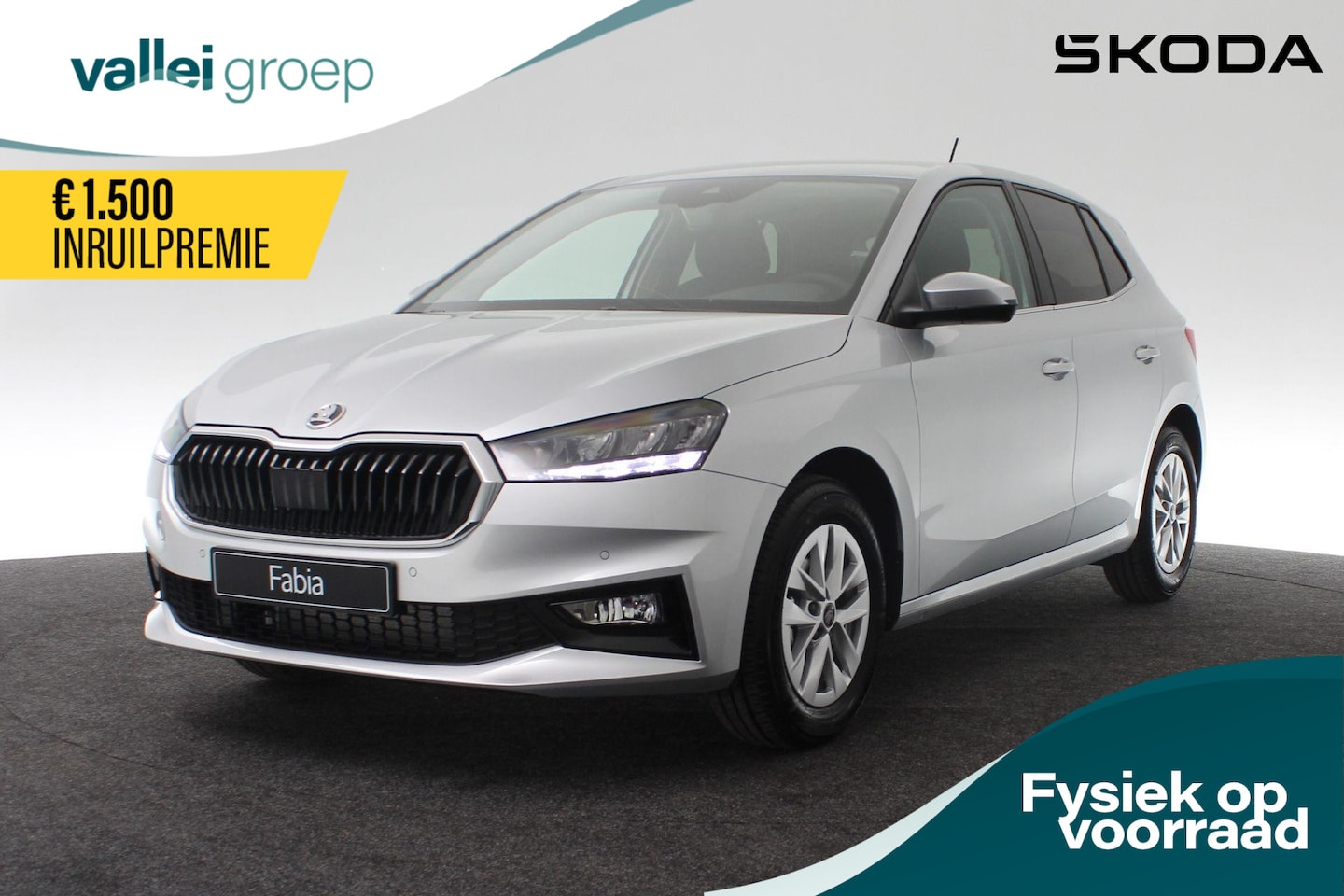 Skoda Fabia - Business Edition 1.0 TSI 70 kW / 95 PK Hatchback 5 Camera | Adaptive Cruisecontrol | Navig - AutoWereld.nl