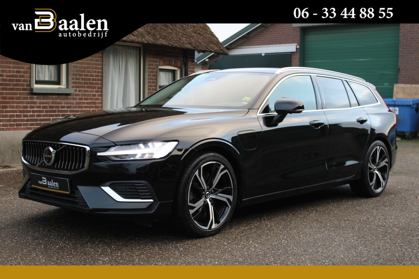 Volvo V60 - 2.0 T6 PHEV AWD BRIGHT LEER NAVI TH LED 84000KM!!! - AutoWereld.nl