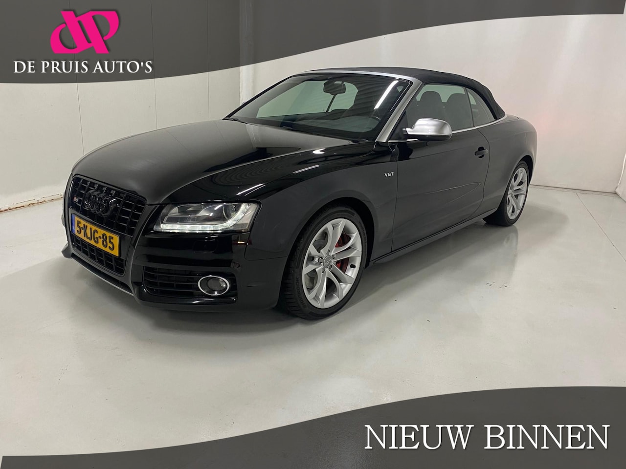 Audi A5 Cabriolet - S5 3.0 TFSI S5 quattro RS Stoelen Vol leer Navi - AutoWereld.nl