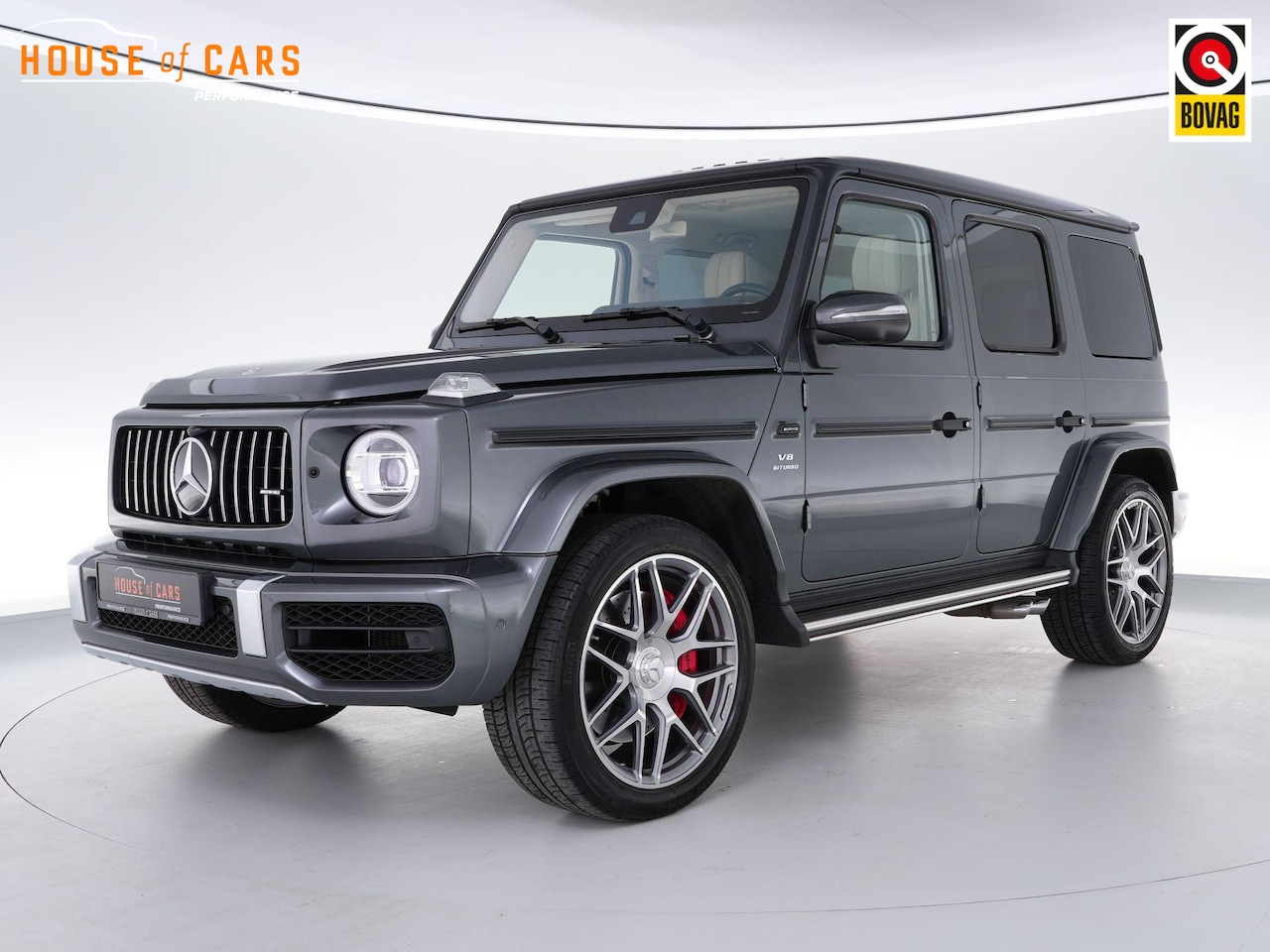 Mercedes-Benz G-klasse - 63AMG 585pk |schuif/kantel dak|Burmester|massage|360° camera|sportuitlaat|sfeerverlichting - AutoWereld.nl