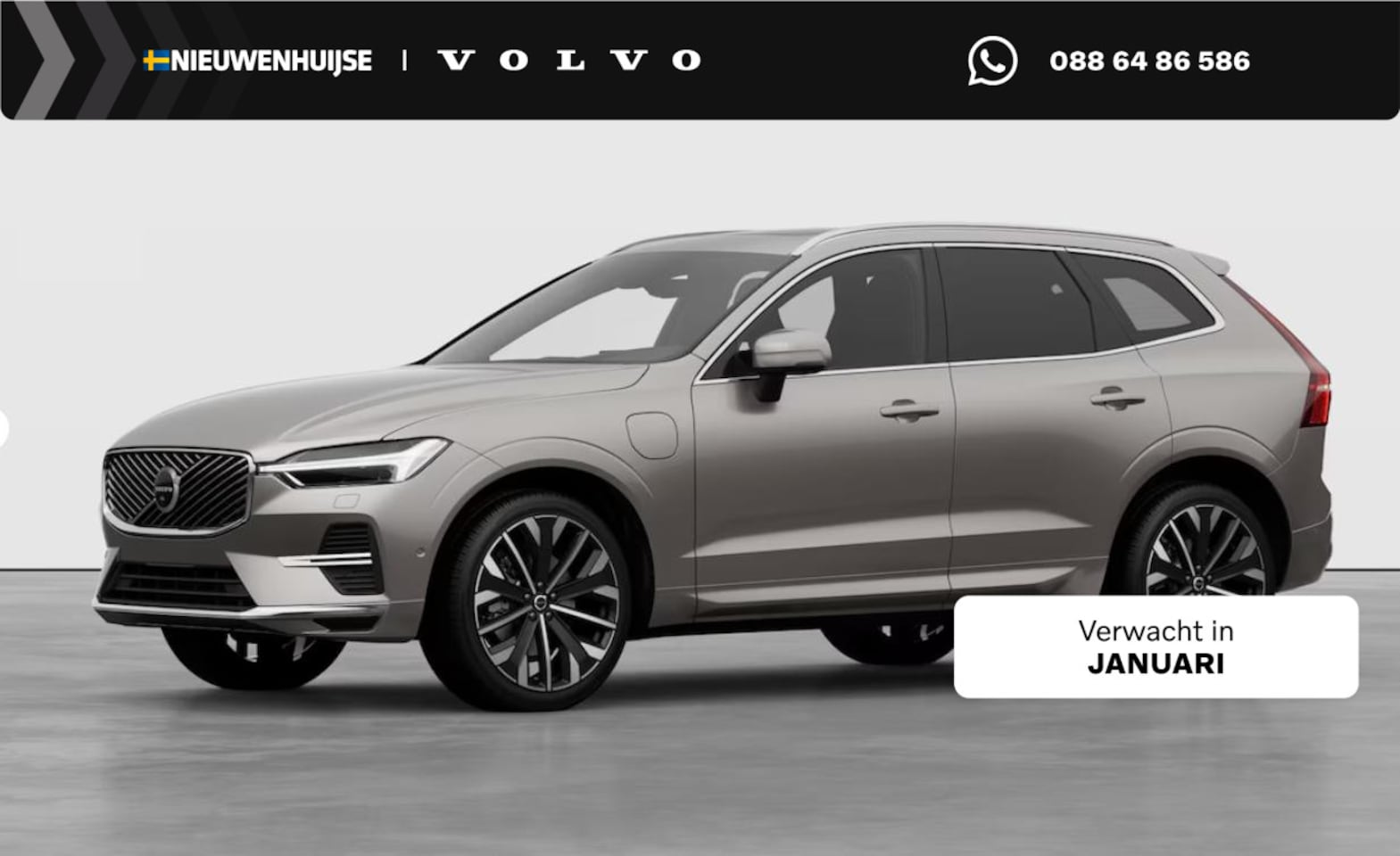 Volvo XC60 - 2.0 T8 Plug-in hybrid AWD Ultra Bright | Full Options | Adaptive Cruise Control | Luchtver - AutoWereld.nl