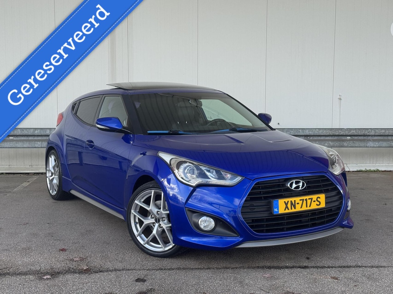Hyundai Veloster - 1.6 Turbo GDI 184PK|Pano|Keyless|Leder|Blue Ocean|Navi|Stoelverwarming|Cruise|Climate - AutoWereld.nl
