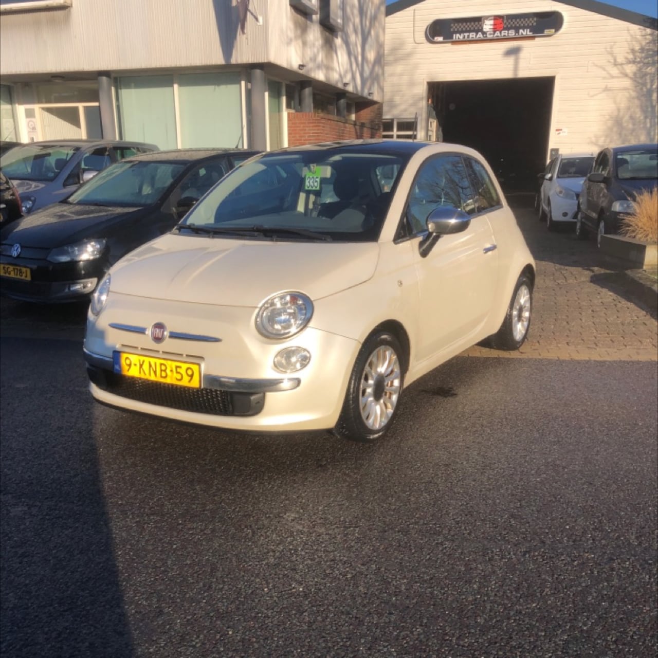 Fiat 500 - 0.9 TwinAir Lounge Airco,Panorama dak enz In perfecte staat verkerende 500. Let op: Auto r - AutoWereld.nl
