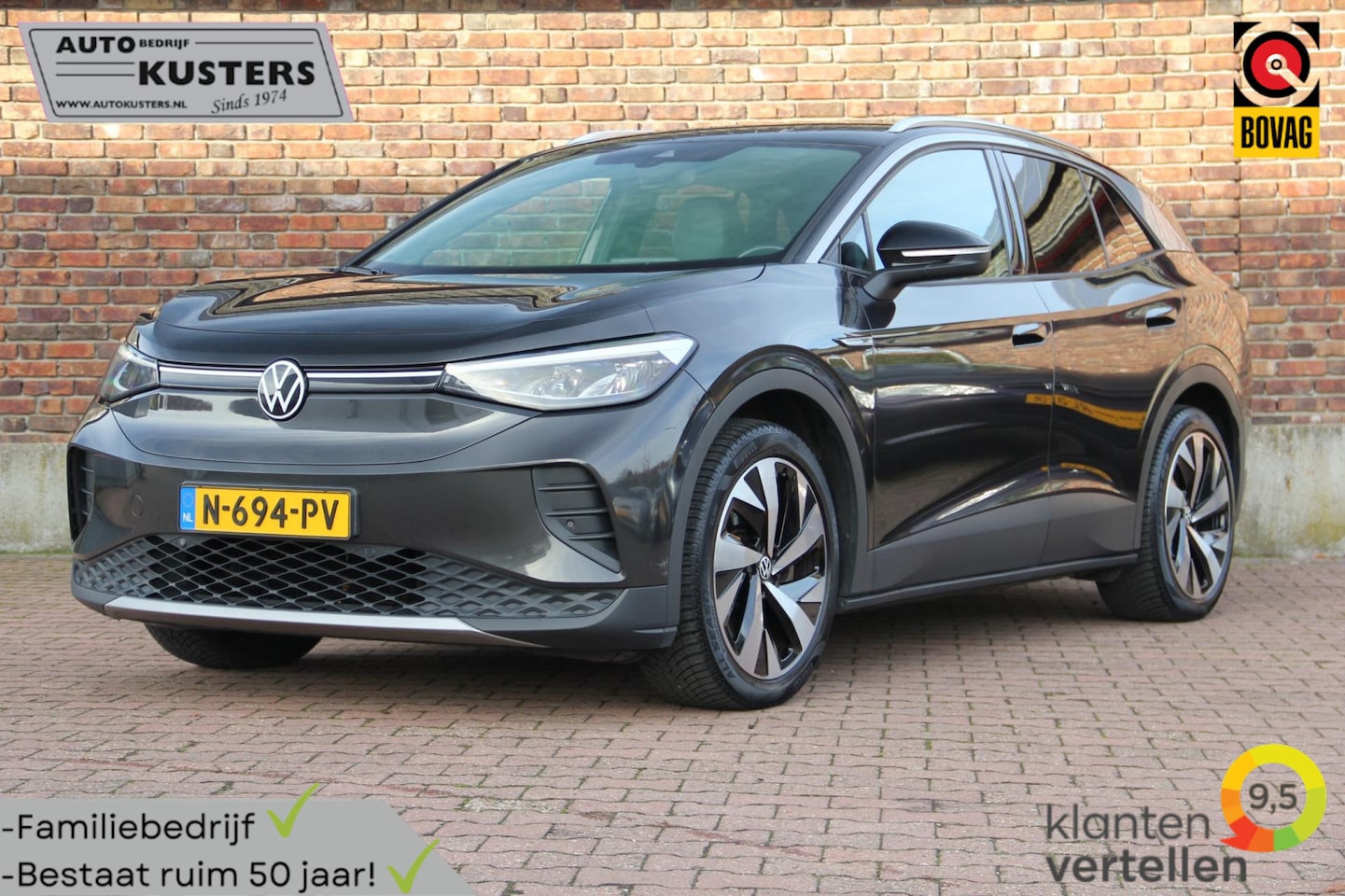 Volkswagen ID.4 - First 77 kWh | 87% SOH| Trekhaak Af Fabriek| Leder/Alcantara | - AutoWereld.nl