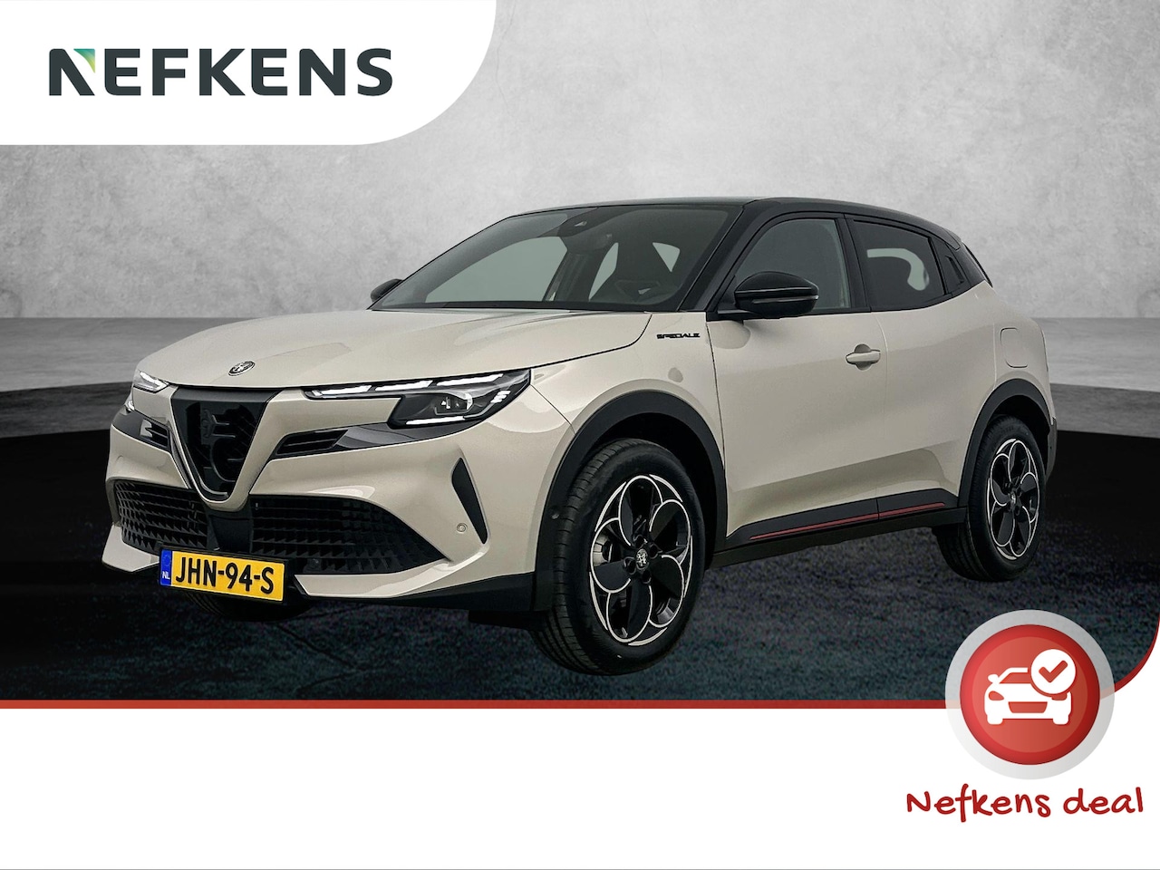 Alfa Romeo Junior - 1.2 Turbo Hybrid Ibrida Speciale | Sport stoelen | Panoramadak | Dodehoekdetectie | Apple - AutoWereld.nl