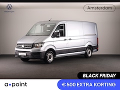 Volkswagen Crafter - Bedrijfswagens Trendline L3 2.0 TDI EU6 140 pk GVW 3.0T Zijschuifdeur links en rechts, Cam