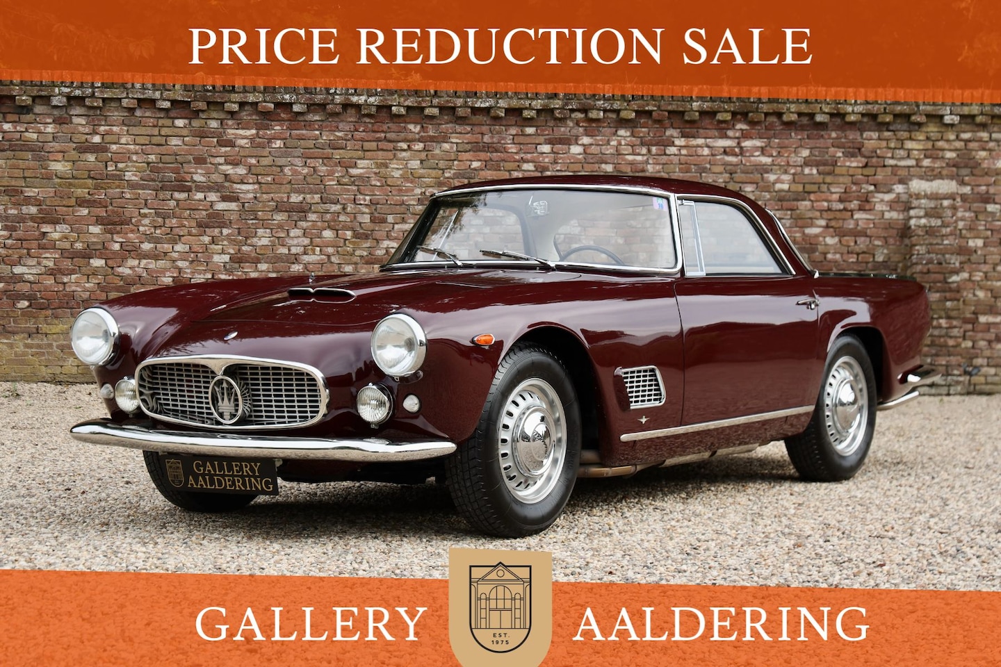 Maserati 3500 GT - Coupe by Touring PRICE REEDUCTION! "Nut and bolt" restoration by marque-specialist, Matchi - AutoWereld.nl
