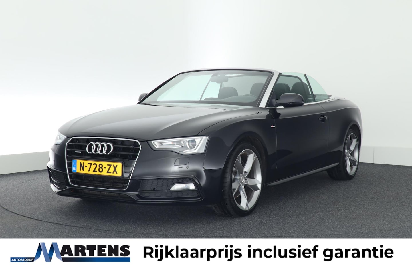 Audi A5 Cabriolet - 2.0 TFSI 211pk quattro S-Line Nekverwarming B&O Leder Stoelverwarming Xenon Navigatie - AutoWereld.nl