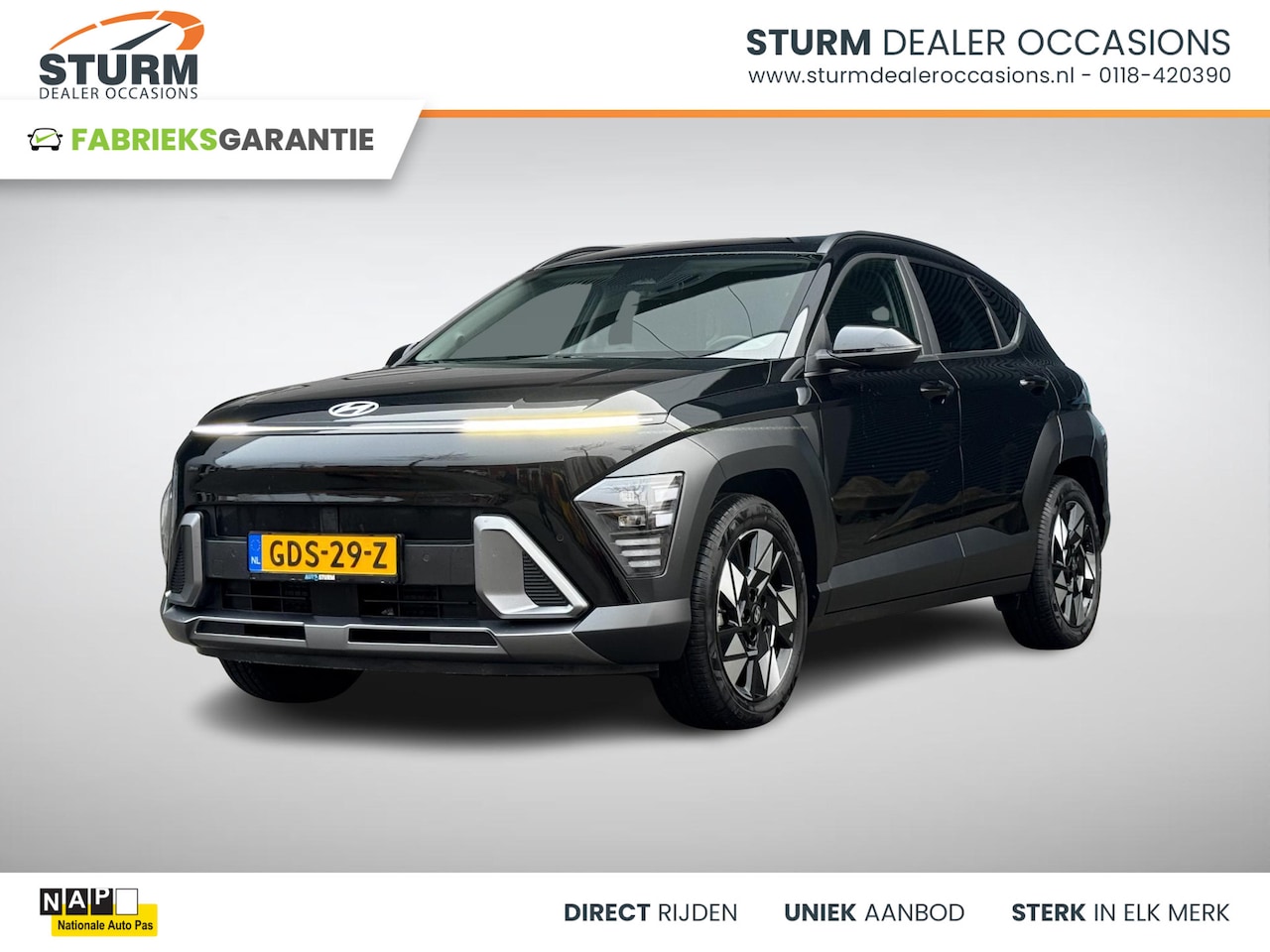 Hyundai Kona - 1.6 GDI HEV Comfort Smart incl. Afneembare Trekhaak! - AutoWereld.nl