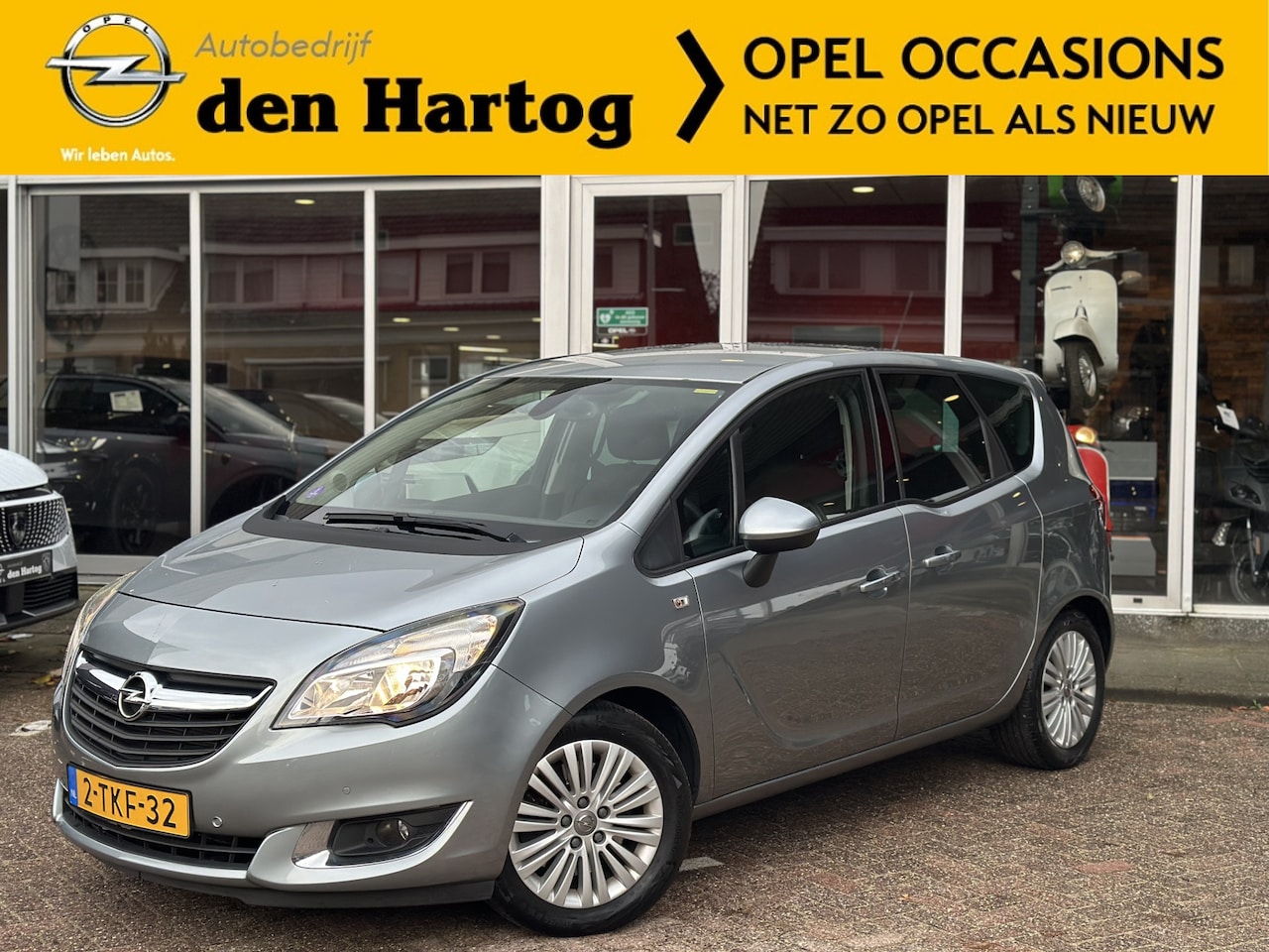 Opel Meriva - 1.4 Turbo Cosmo Trekhaak / Sensoren / ECC - AutoWereld.nl