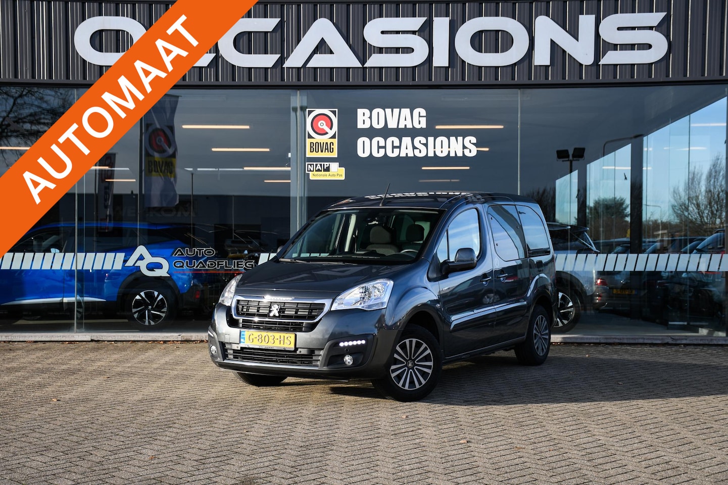 Peugeot Partner Tepee - Electric Active NAVIGATIE/ CAMERA/ LED/ DAB - AutoWereld.nl