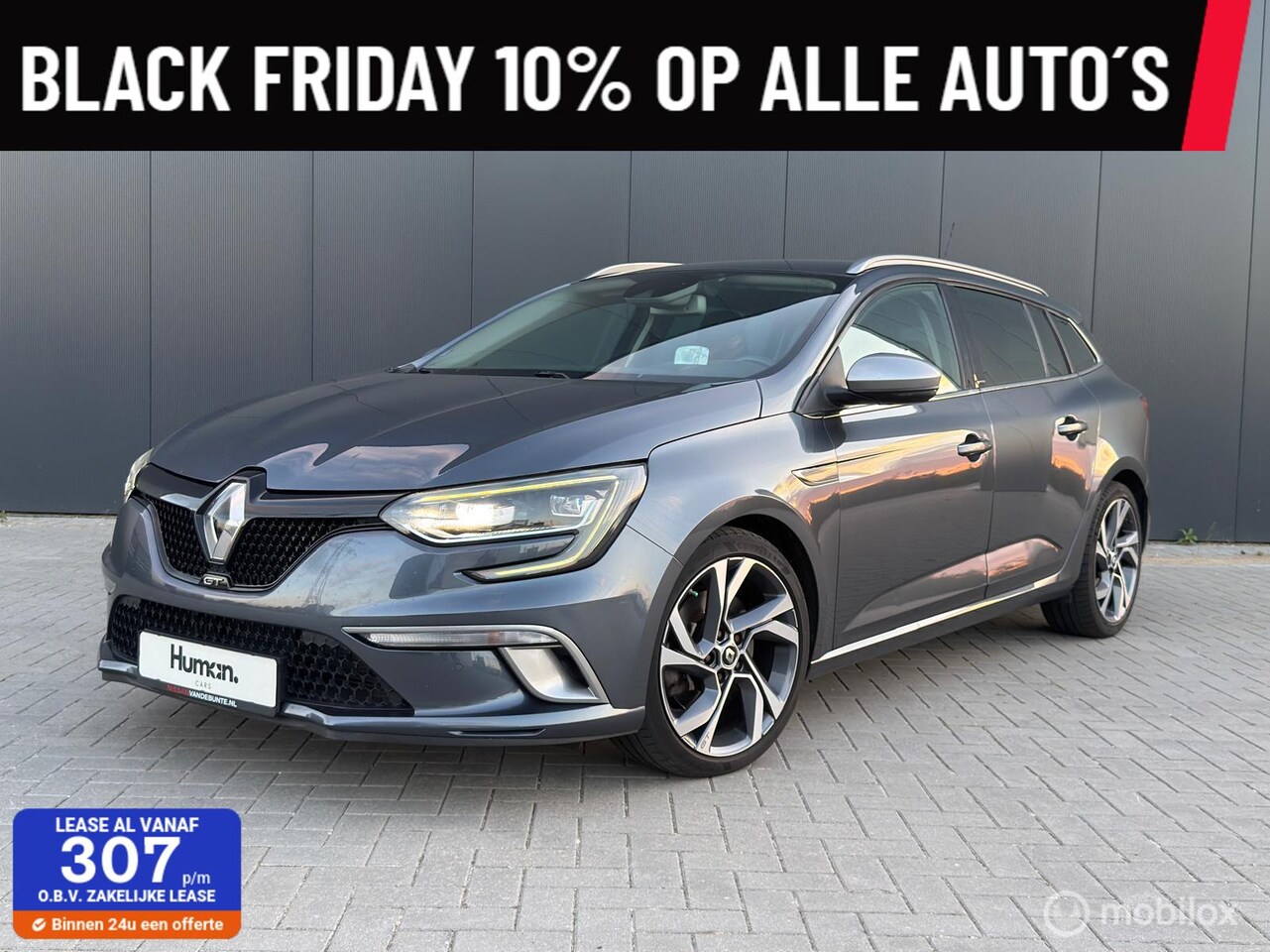 Renault Mégane Estate - 1.6 TCe GT 205 pk sport uitvoering - AutoWereld.nl