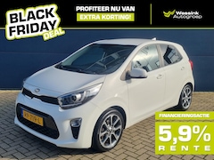 Kia Picanto - 1.0 MPi 67pk 4-zits Design Edition BLACK FRIDAY DEAL | Navigatie | Lichtmetalen velgen | C