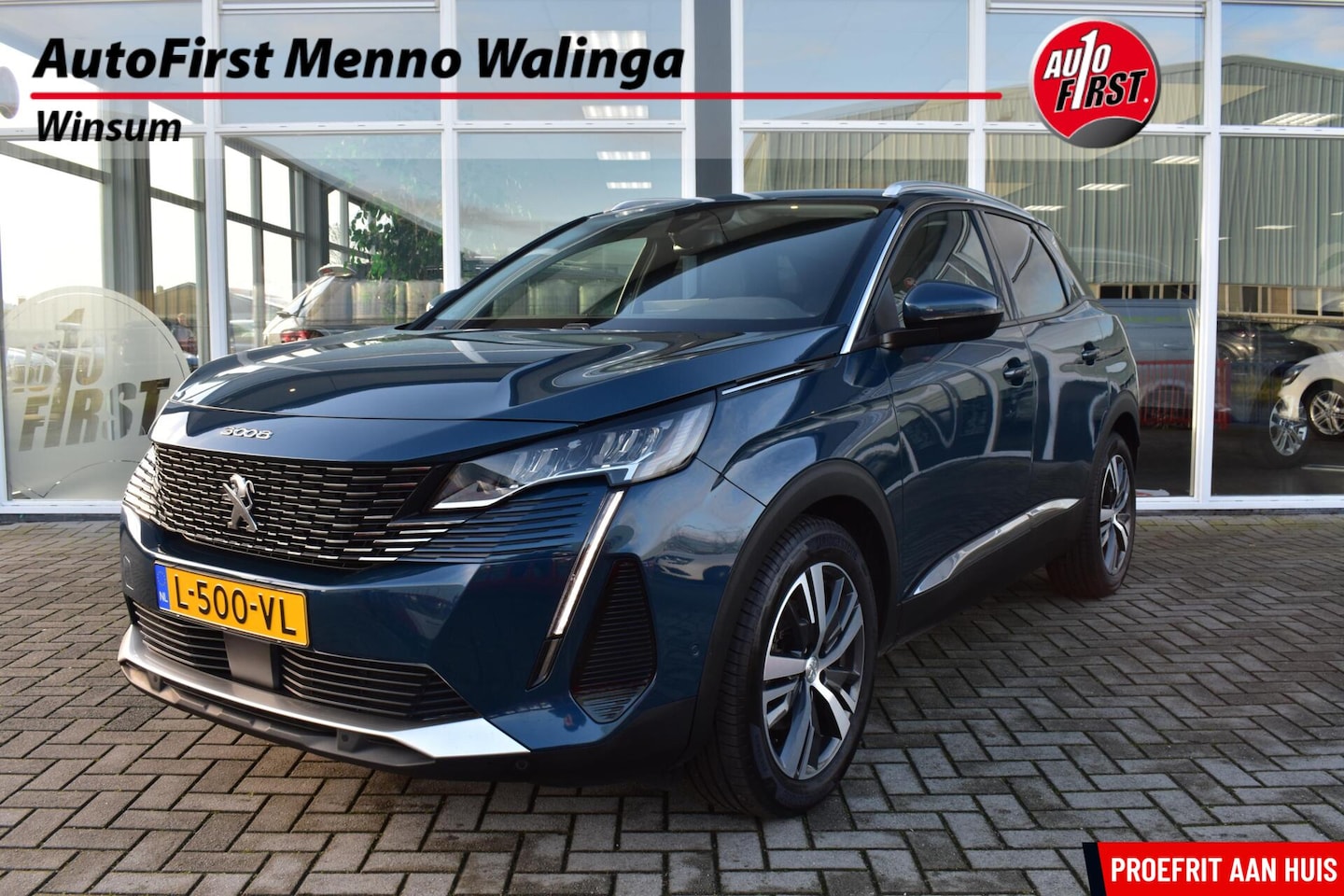 Peugeot 3008 - 1.2 PureTech Allure Pack|Camera|Automaat|Cruise|Navi| - AutoWereld.nl