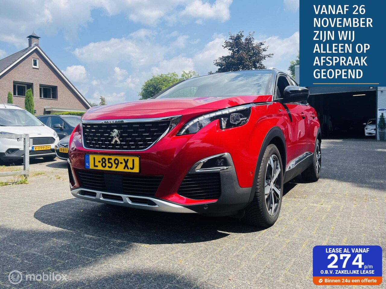 Peugeot 3008 - 1.6 e-THP GT-Line 165 pk Automaat / Pano-dak / Camera / Apple carplay - AutoWereld.nl