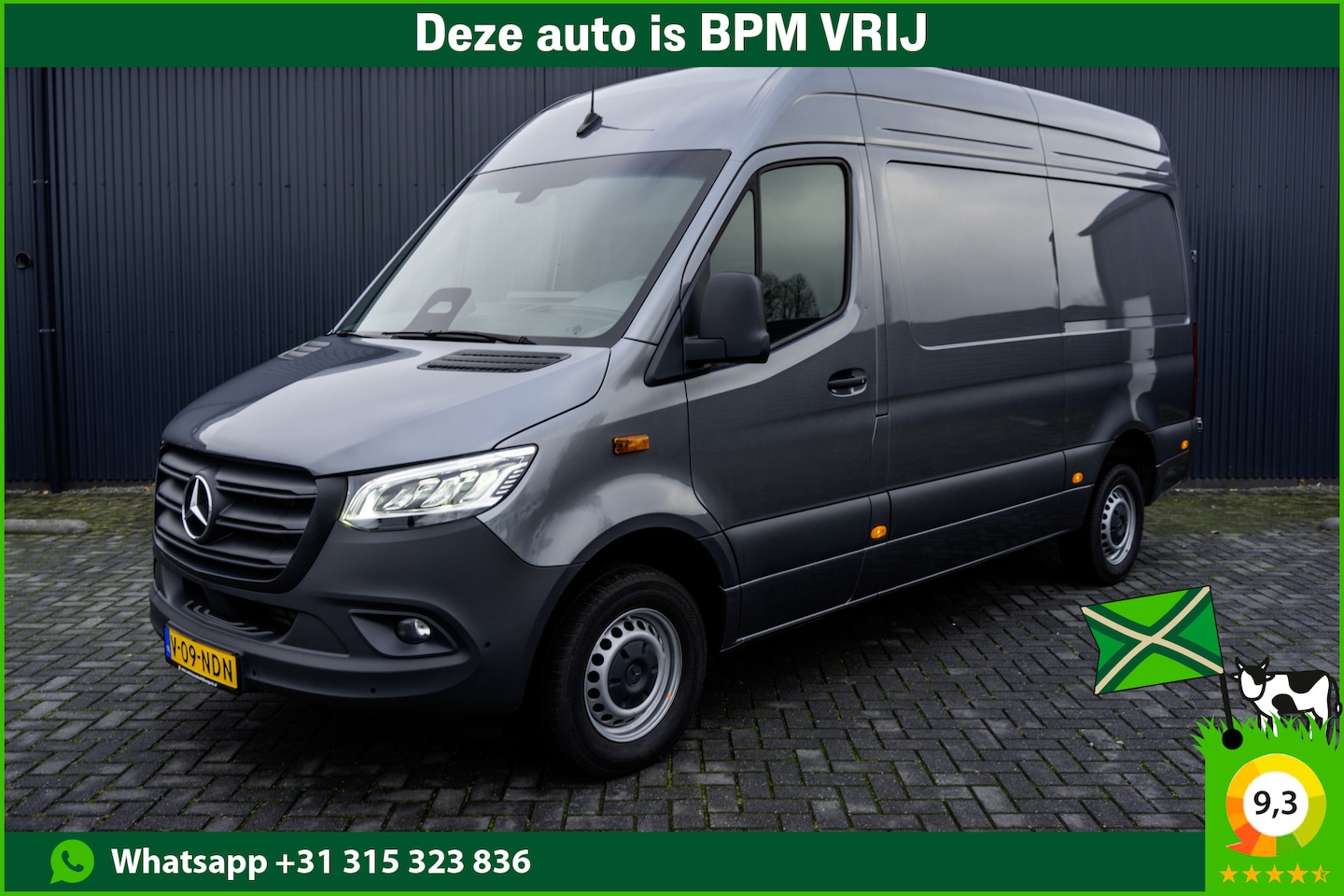 Mercedes-Benz Sprinter - 317 CDI L2H2 | Mbux | Facelift | Led | Navi | Camera | Adapt.Cruise | Automaat - AutoWereld.nl