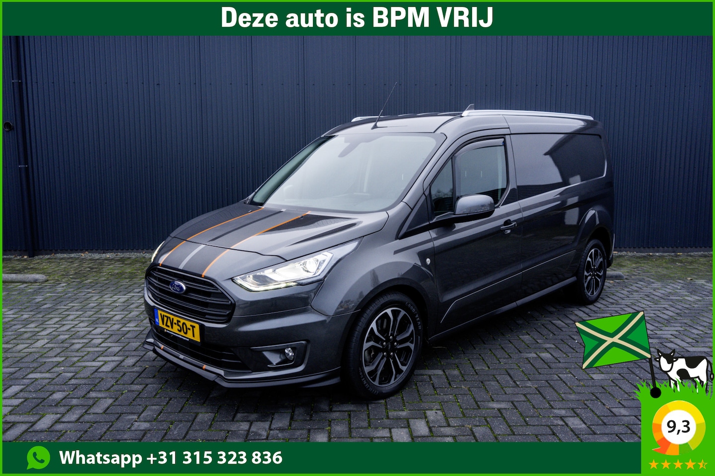 Ford Transit Connect - 1.5 EcoBlue L2H1 | Sport | Automaat | Led | Cruise | Climatronic | Andriod Auto - AutoWereld.nl