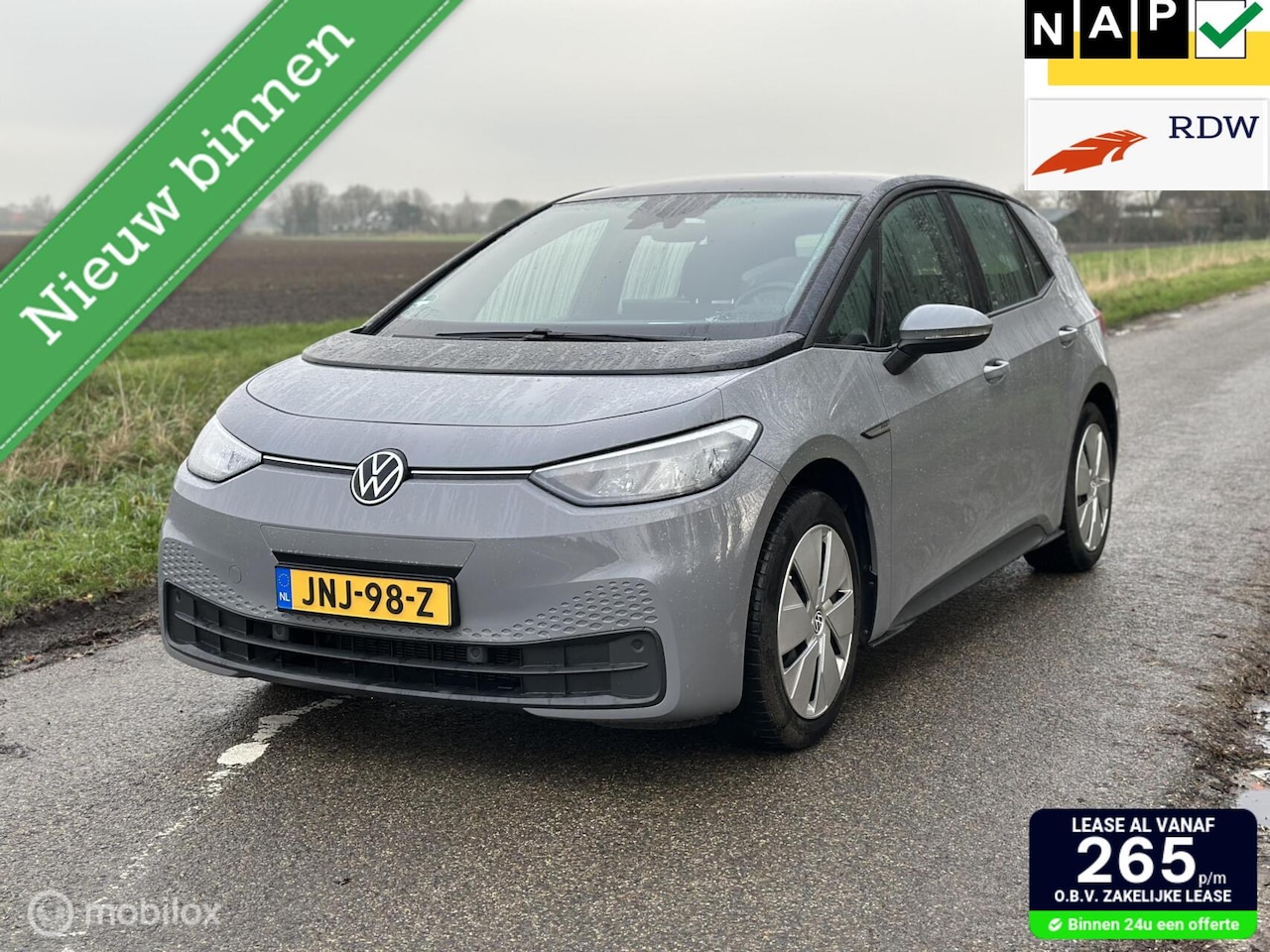 Volkswagen ID.3 - Pro 58 kWh Pro 58 kWh - AutoWereld.nl