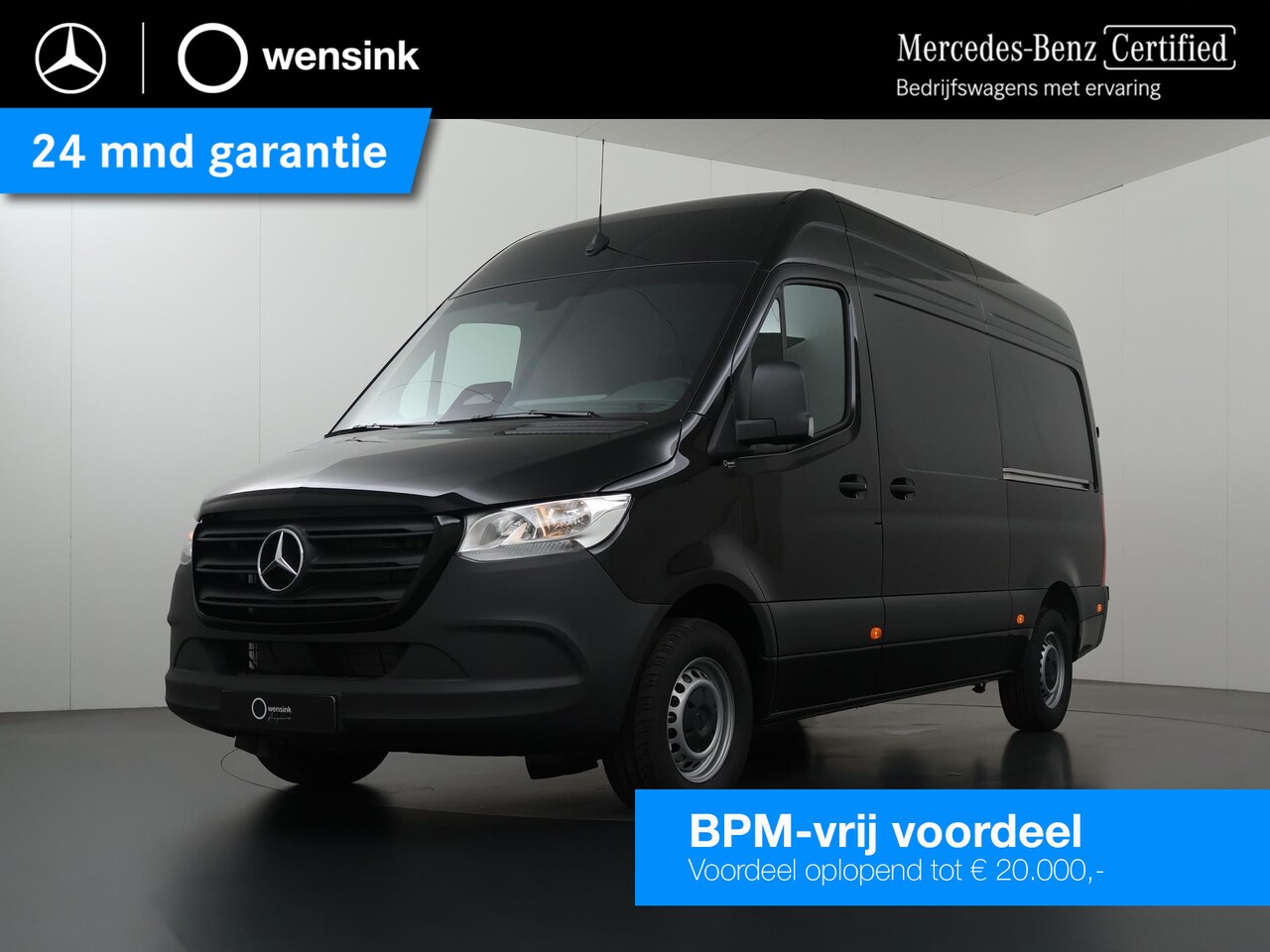 Mercedes-Benz Sprinter - 317 L2H2 RWD PRO | BPM Vrij | Dubbele Dchuifdeur | facelift | 10inch MBUX | 3zits - AutoWereld.nl