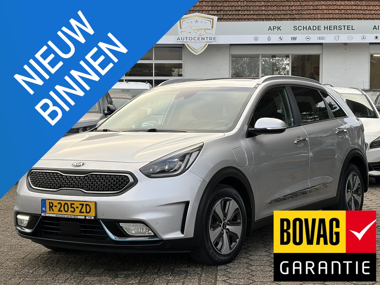 Kia Niro - 1.6 GDi PHEV DynamicLine PANO | KLIMA | LEER | NAVI | BOVAG !! - AutoWereld.nl