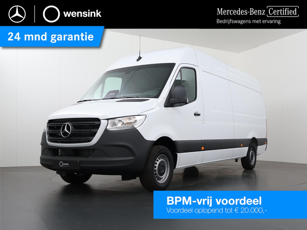 Mercedes-Benz Sprinter - 315 L3H2 RWD PRO | AUTOMAAT | GEVEERDE STOEL | CAMERA | APPLE CARPLAY - AutoWereld.nl