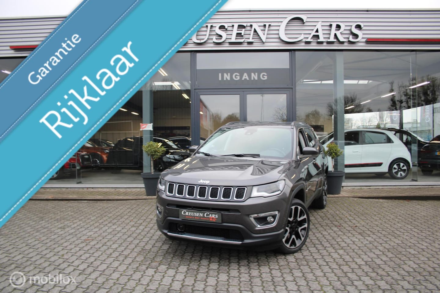 Jeep Compass - 1.4 MultiAir Limited 4x4/Trekhaak/Stuur/stoelverw/ - AutoWereld.nl