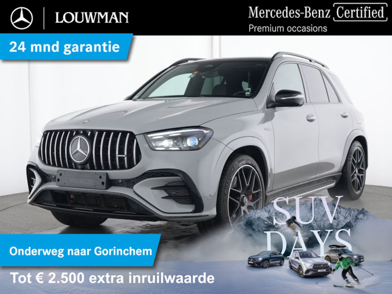 Mercedes-Benz GLE-Klasse - Mercedes-AMG 53 Hybrid 4MATIC+ Premium Plus | Trekhaak | Airmatic | Panoramadak | Burmeste - AutoWereld.nl