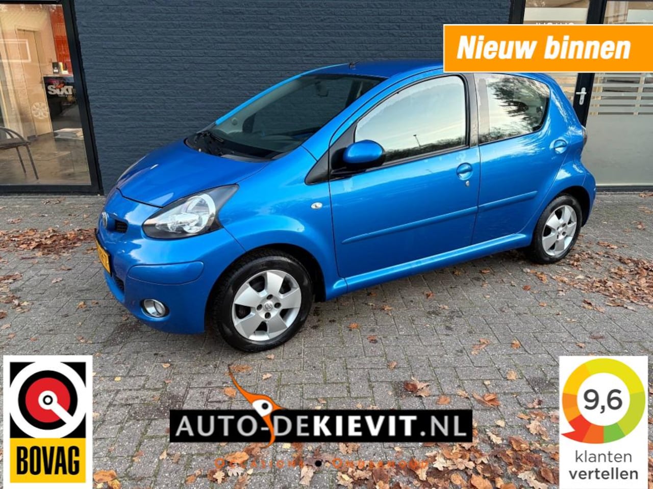 Toyota Aygo - 1.0-12V Dynamic Blue 1.0-12V Dynamic Blue - AutoWereld.nl
