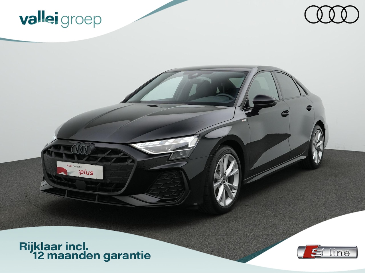 Audi A3 Limousine - 30 TFSI 116 pk S-tronic S-Line Business Edition | Navigatie | Parkeersensoren voor/achter - AutoWereld.nl