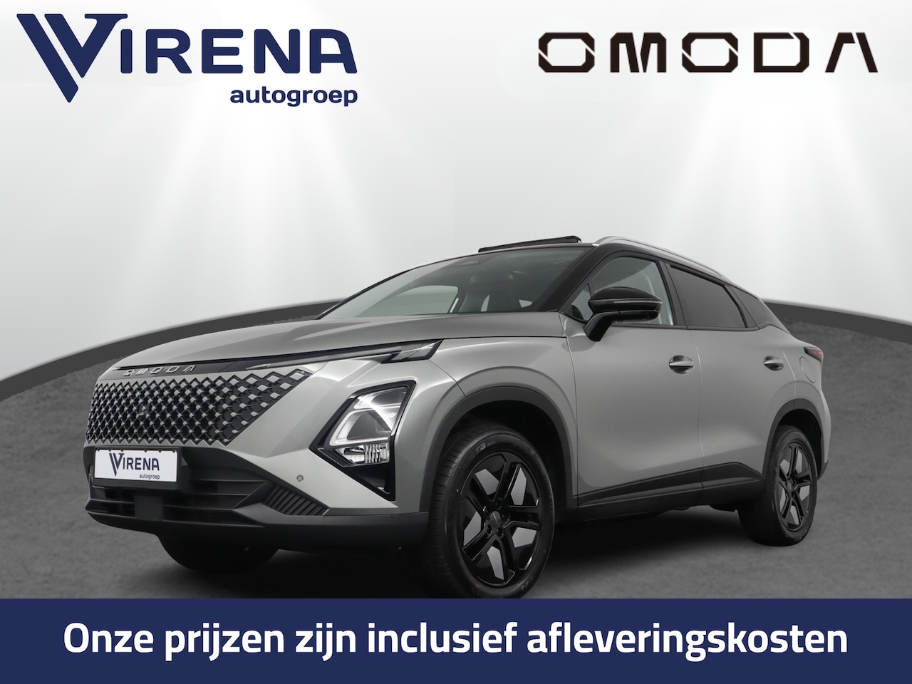Omoda 5 - SHS-H Premium - Kantel/Schuifdak - Adaptief Cruisecontrol - 18' Lichtmetalen Velgen - Priv - AutoWereld.nl