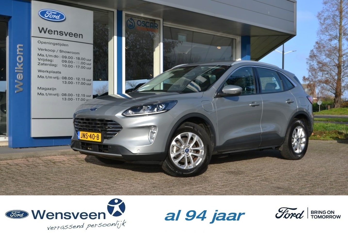 Ford Kuga - 2.5 PHEV e-CVT 225pk Titanium | wegklapbare trekhaak - AutoWereld.nl