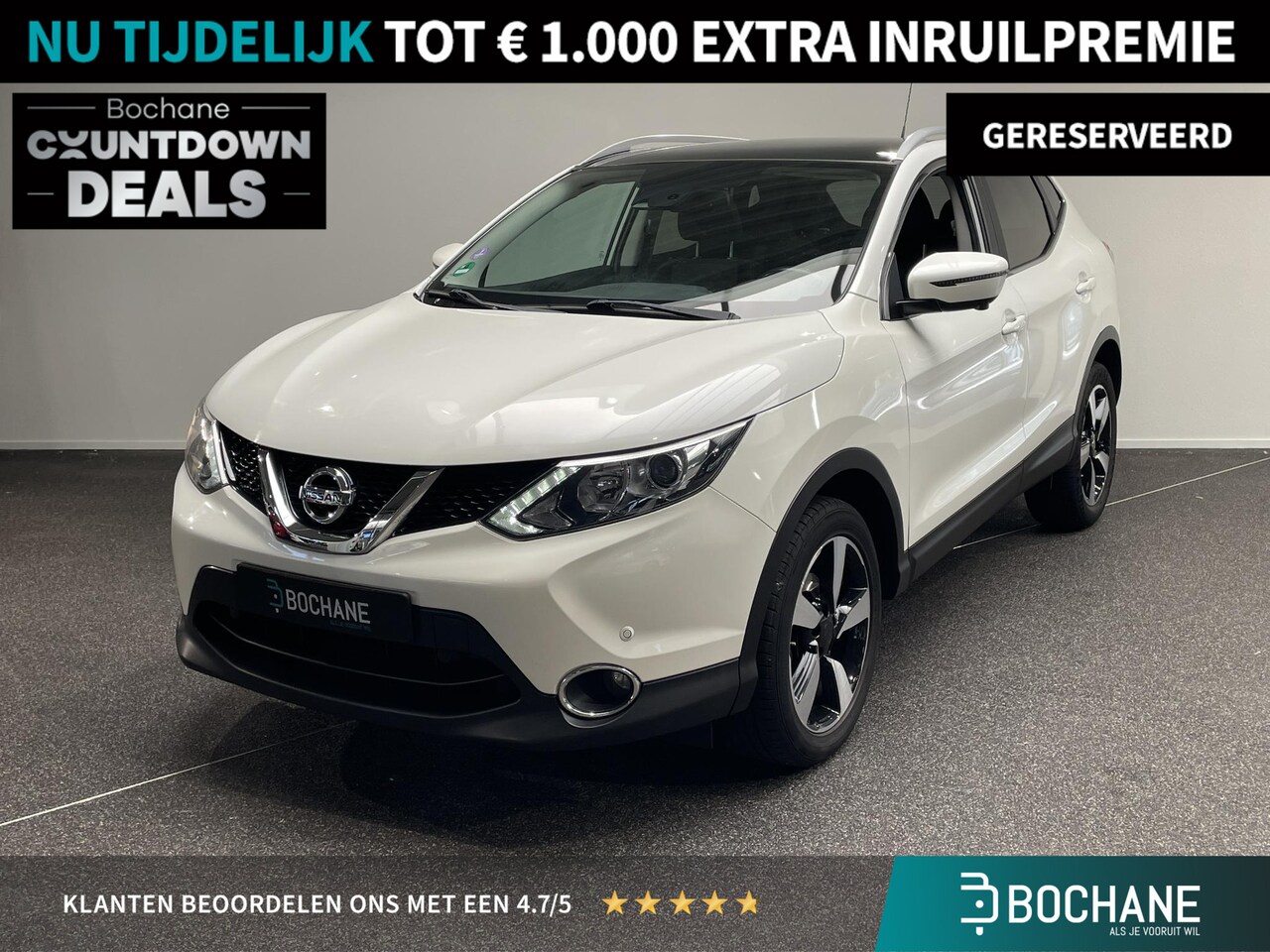 Nissan Qashqai - 1.2 N-Connecta / Navigatie / Panoramadak / 1e Eig / - AutoWereld.nl