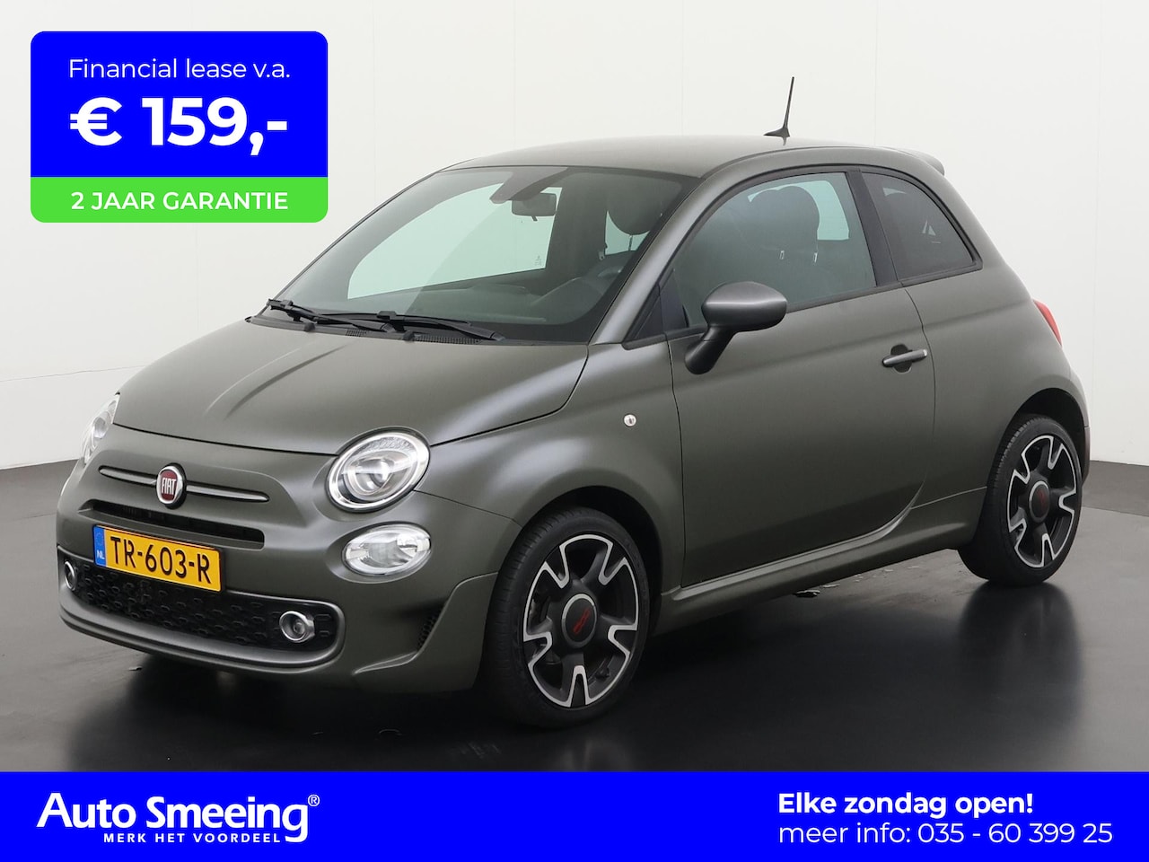 Fiat 500 - 0.9 TwinAir Turbo Sport | Navigatie | PDC | Cilma | Zondag Open! - AutoWereld.nl