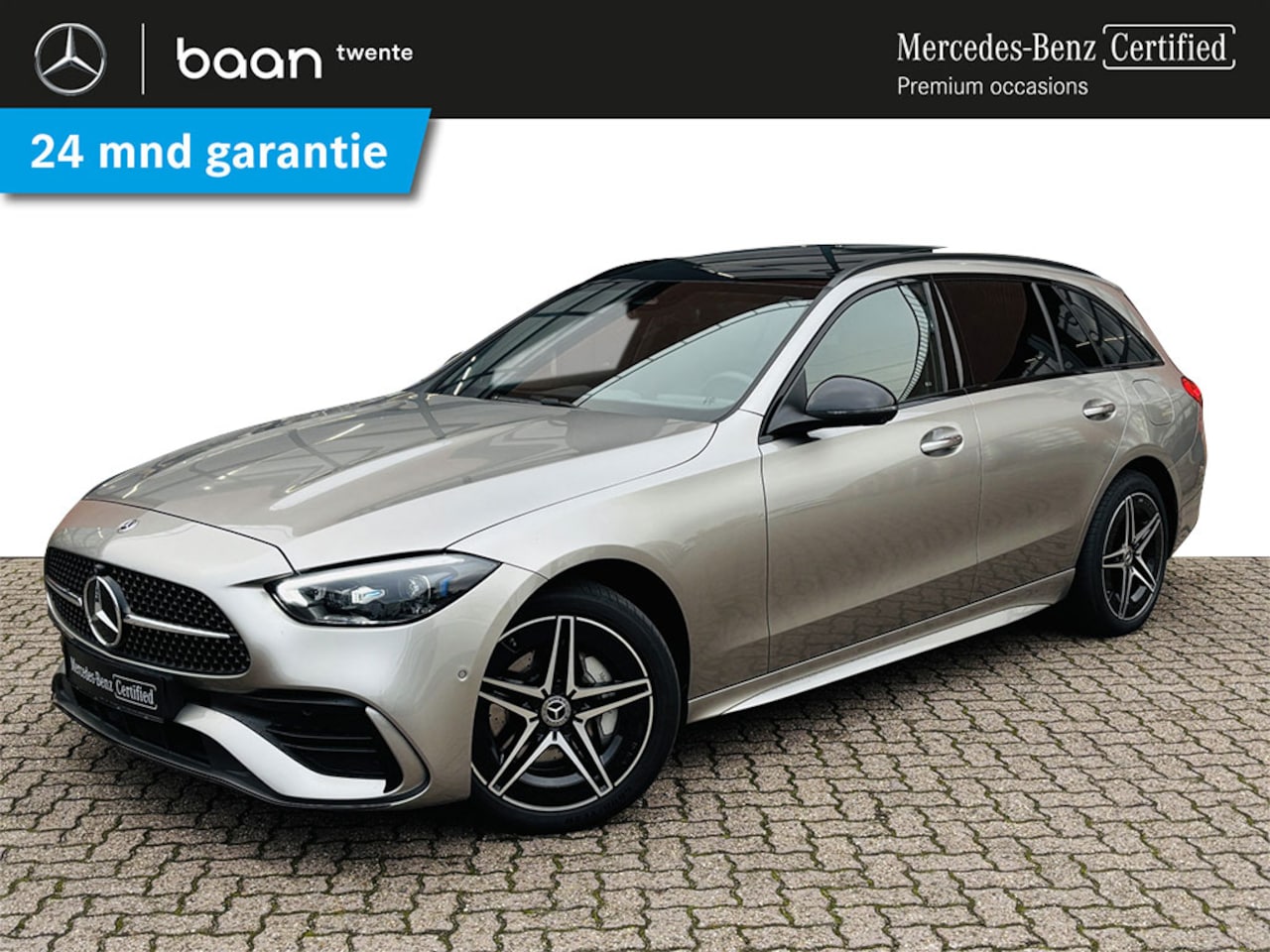 Mercedes-Benz C-klasse Estate - C 300 e AMG Line | Nightpakket | Spiegelpakket | Elek. verstelbare voorstoelen incl. geheu - AutoWereld.nl