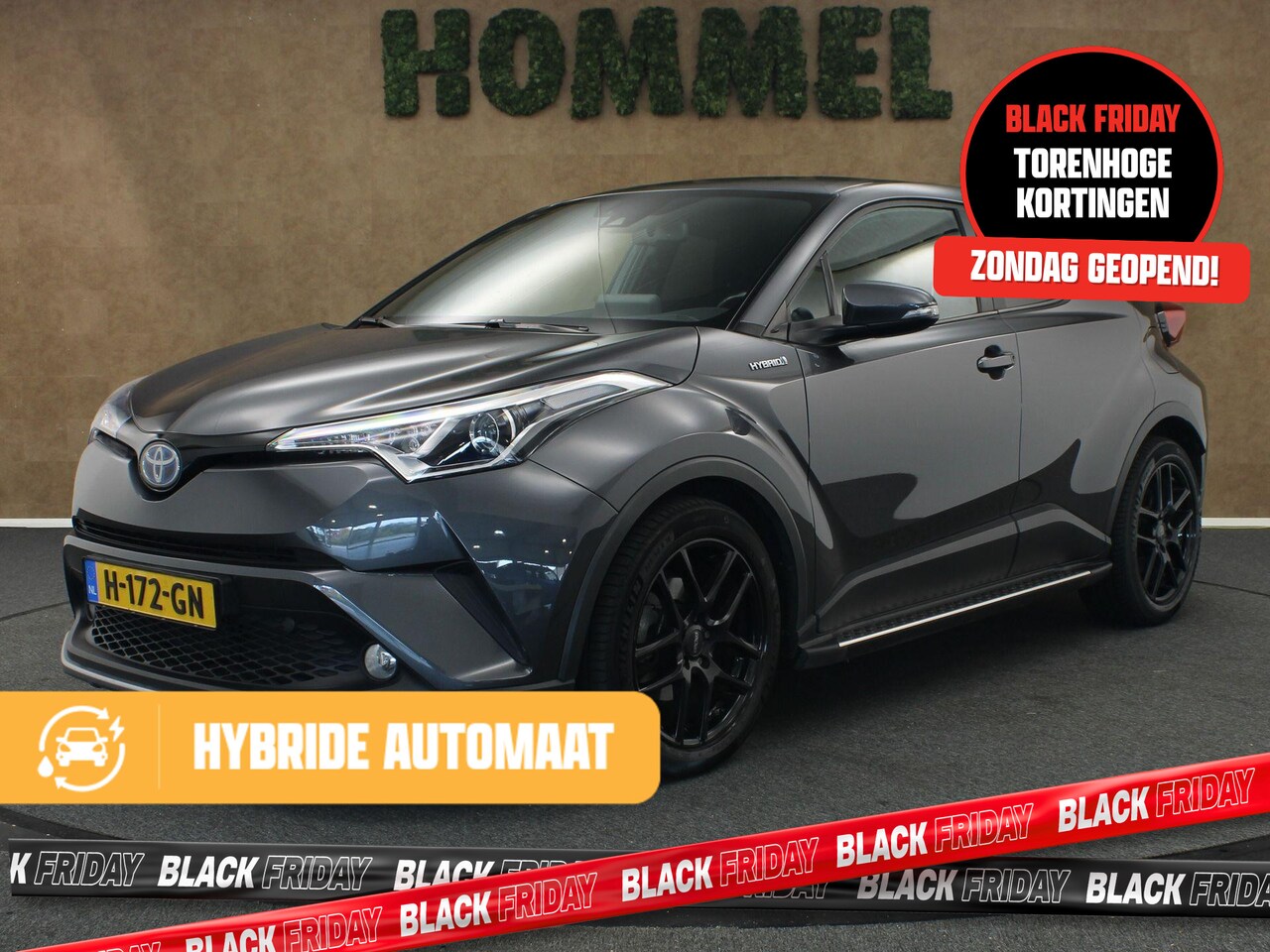 Toyota C-HR - 1.8 Hybrid Active Plus - ACHTERUITRIJCAMERA - AIRCO (AUTOMATISCH) - BLUETOOTH TELEFOONVOOR - AutoWereld.nl
